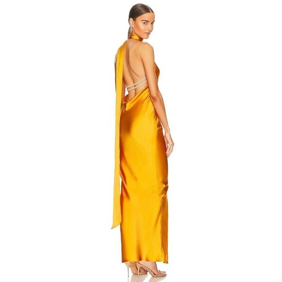 NWT Khalil’s Kara yellow maxi dress - Picture 11 of 11